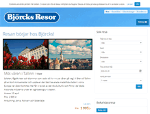 Tablet Screenshot of bjorcks.se